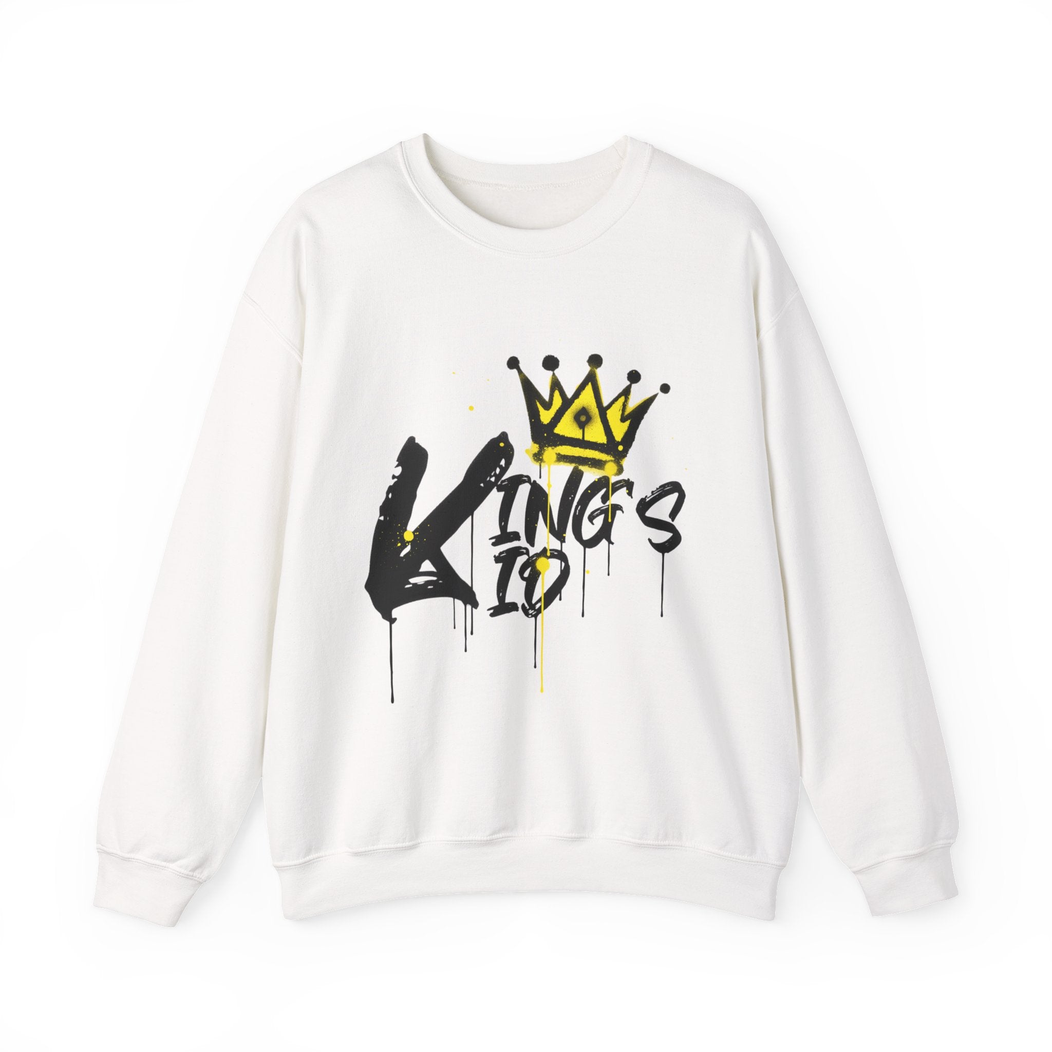 King's Kid Sweatshirt — Graffiti Crown Crewneck