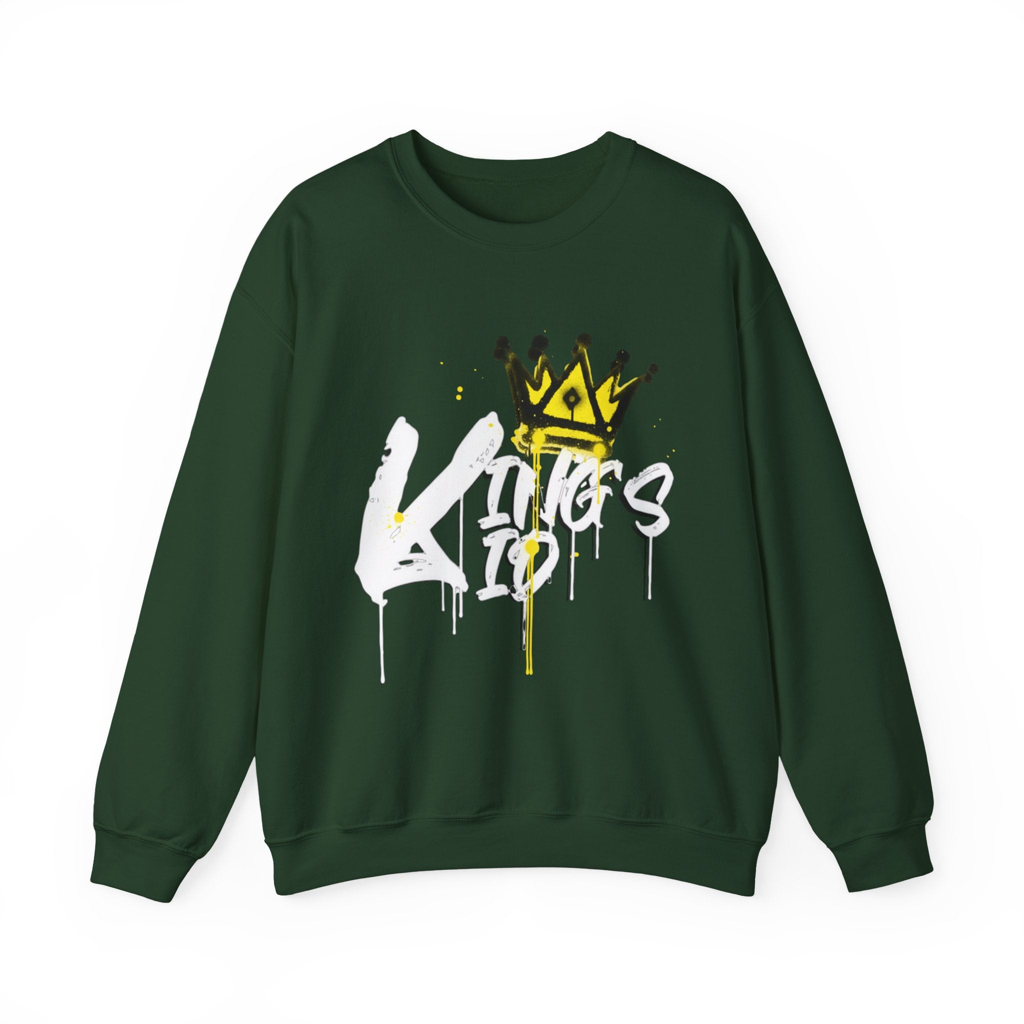 King's Kid Sweatshirt — Graffiti Crown Crewneck