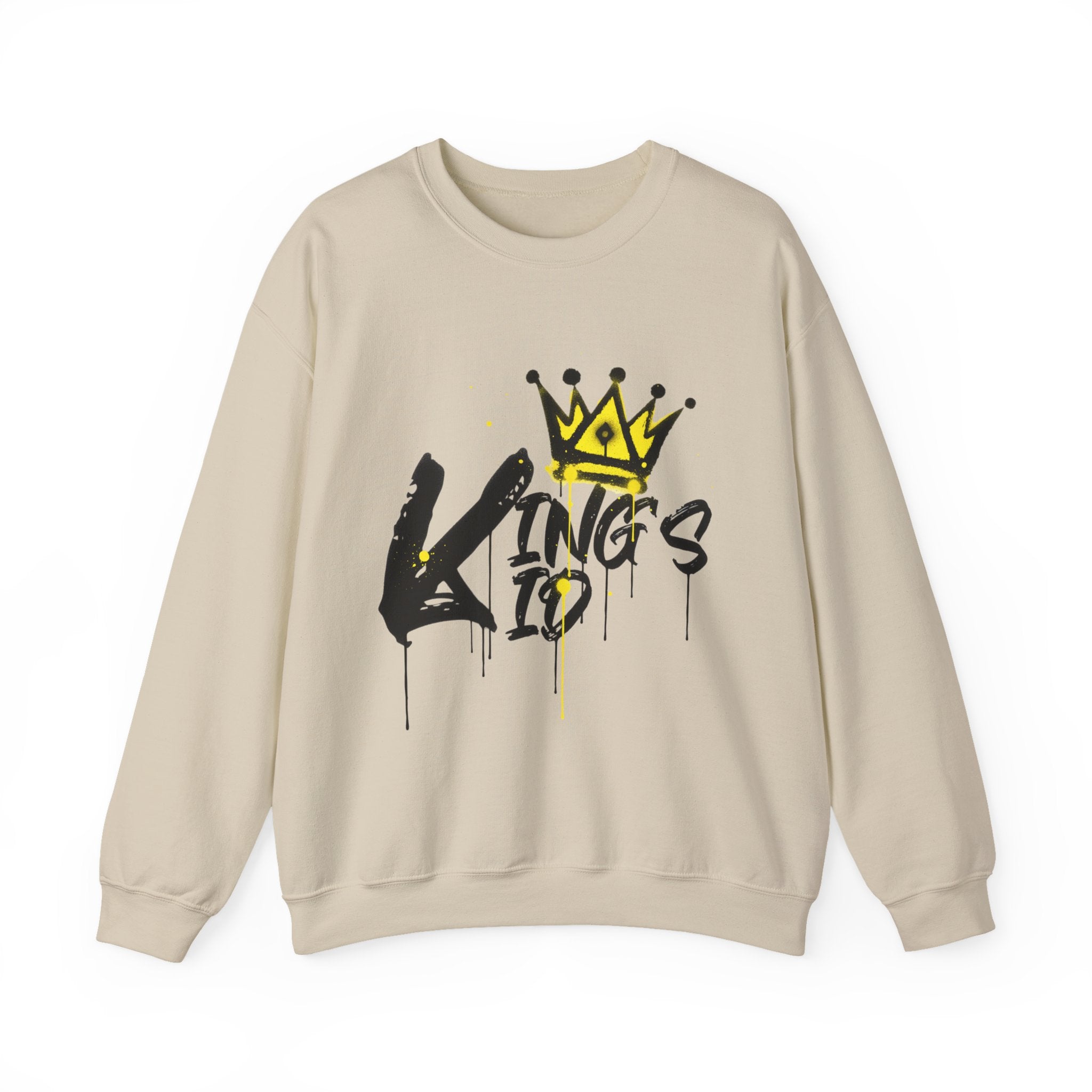 King's Kid Sweatshirt — Graffiti Crown Crewneck