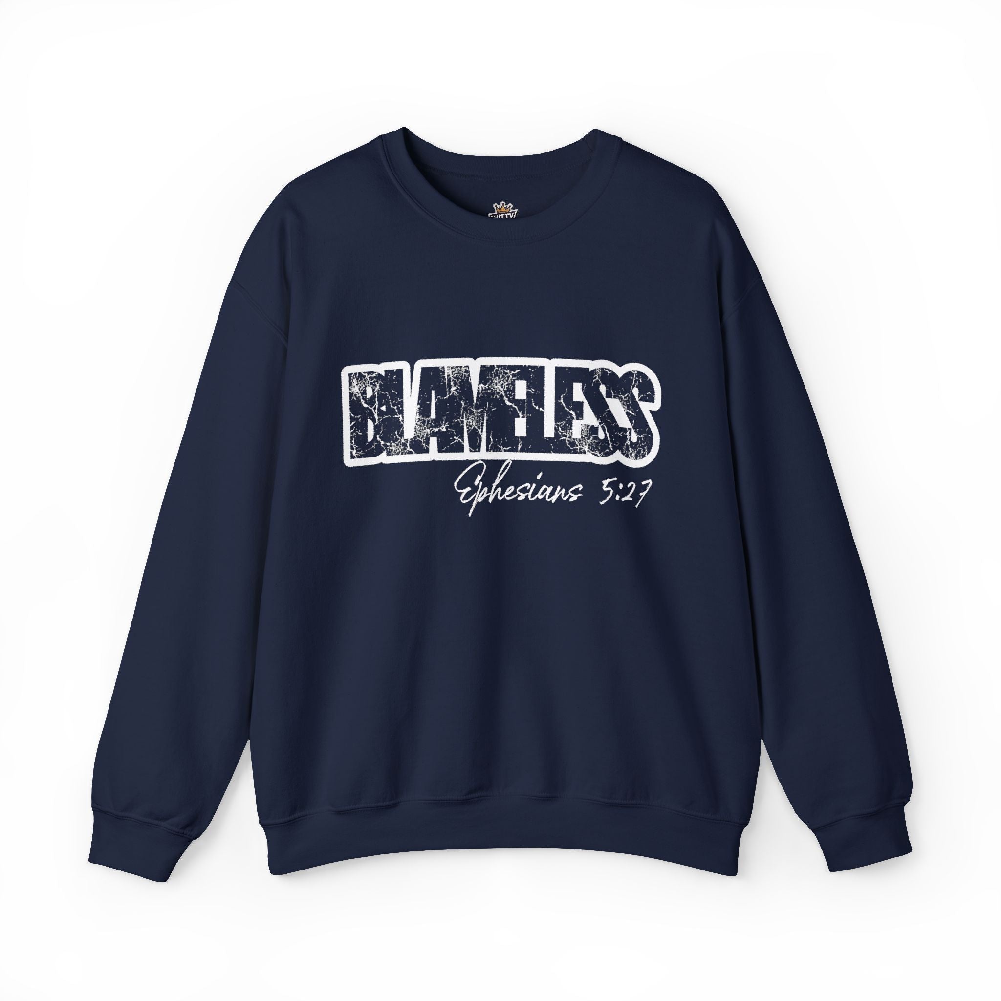 Blameless Crewneck Sweatshirt — Bold Graffiti Logo Pullover