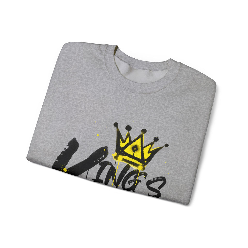 King's Kid Sweatshirt — Graffiti Crown Crewneck