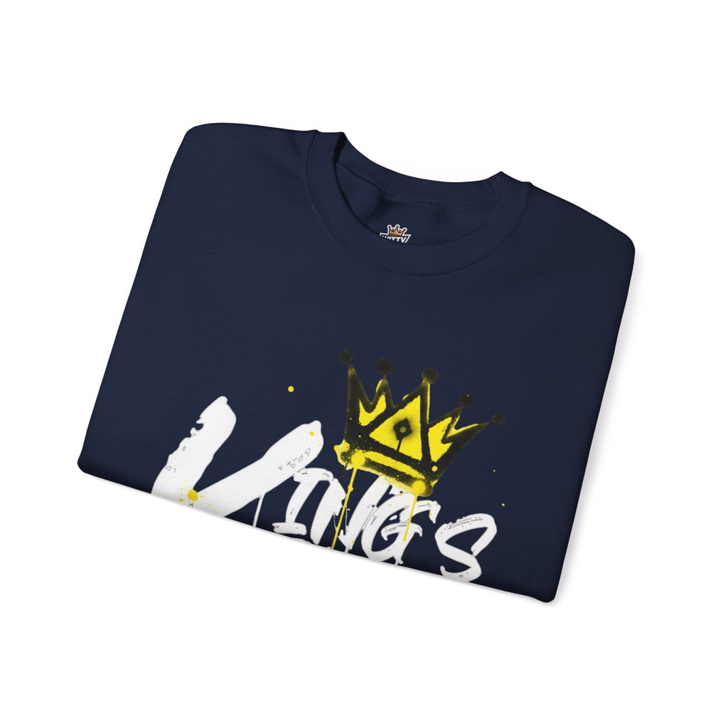 King's Kid Sweatshirt — Graffiti Crown Crewneck