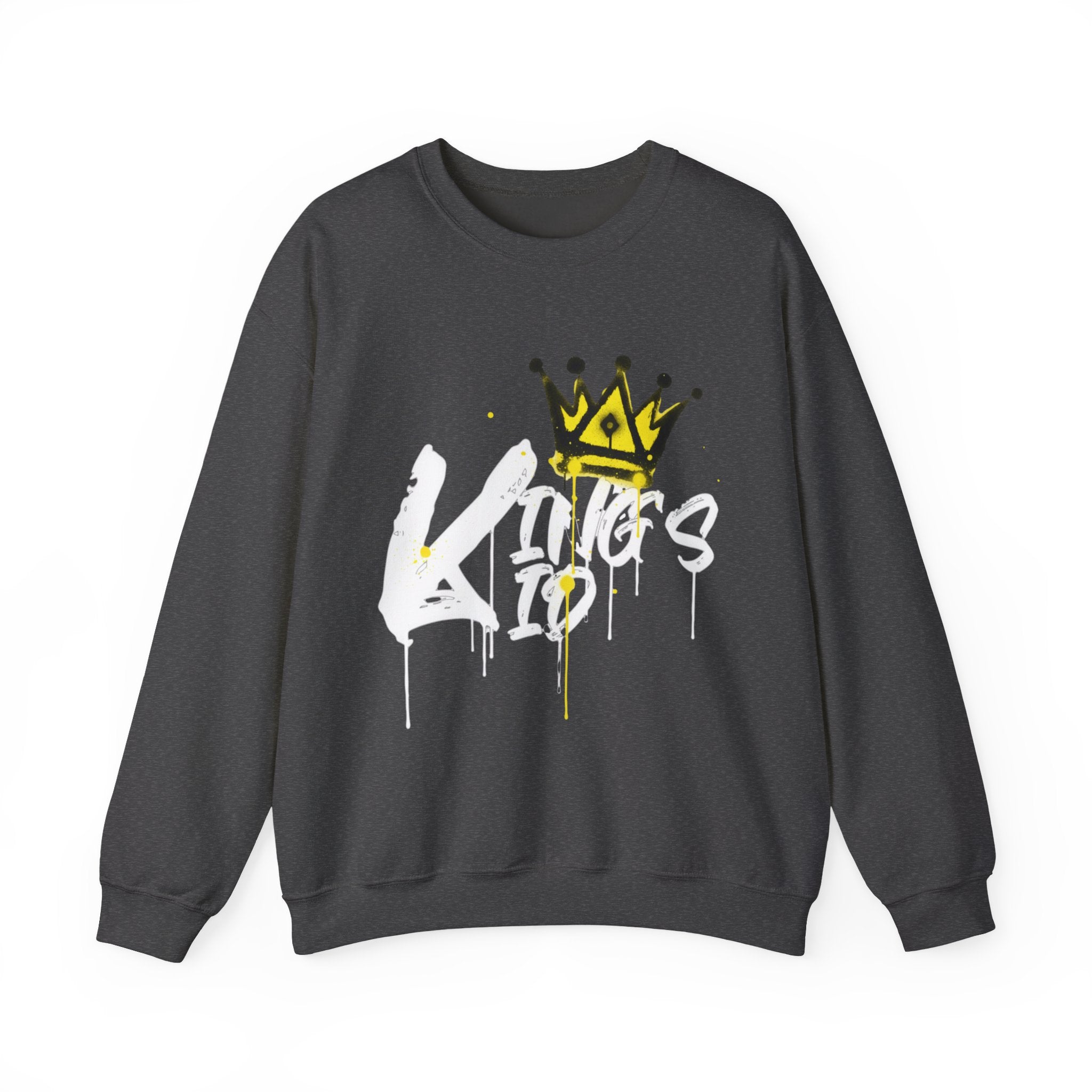 King's Kid Sweatshirt — Graffiti Crown Crewneck