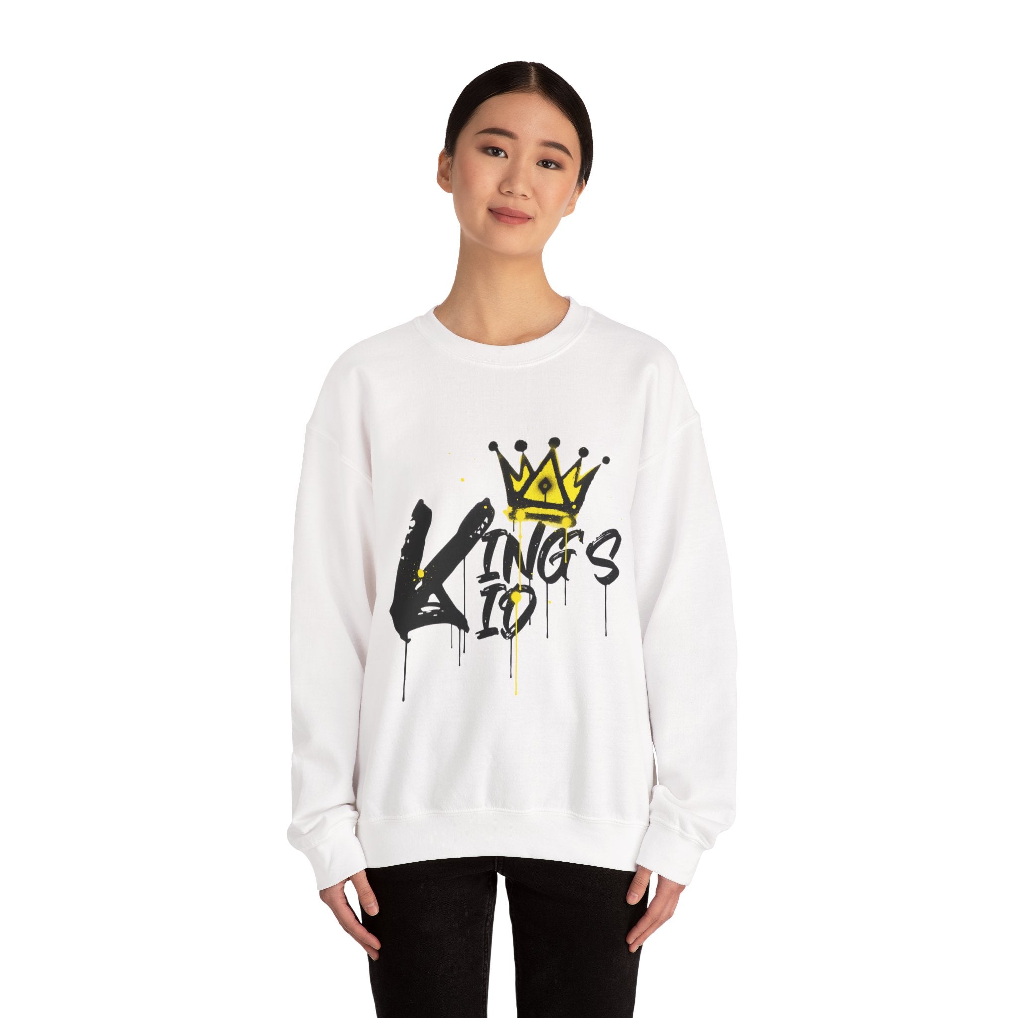 King's Kid Sweatshirt — Graffiti Crown Crewneck