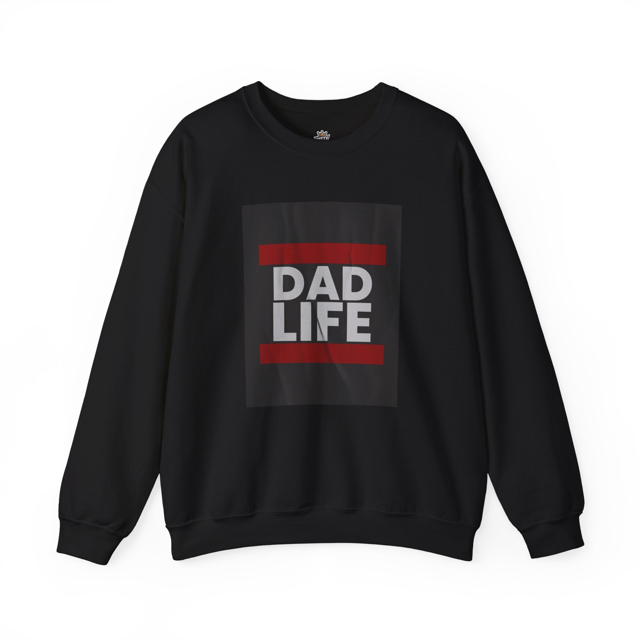 Dad Life Crewneck Sweatshirt – Bold Graphic Dad Life Pullover, Father’s Day Gift