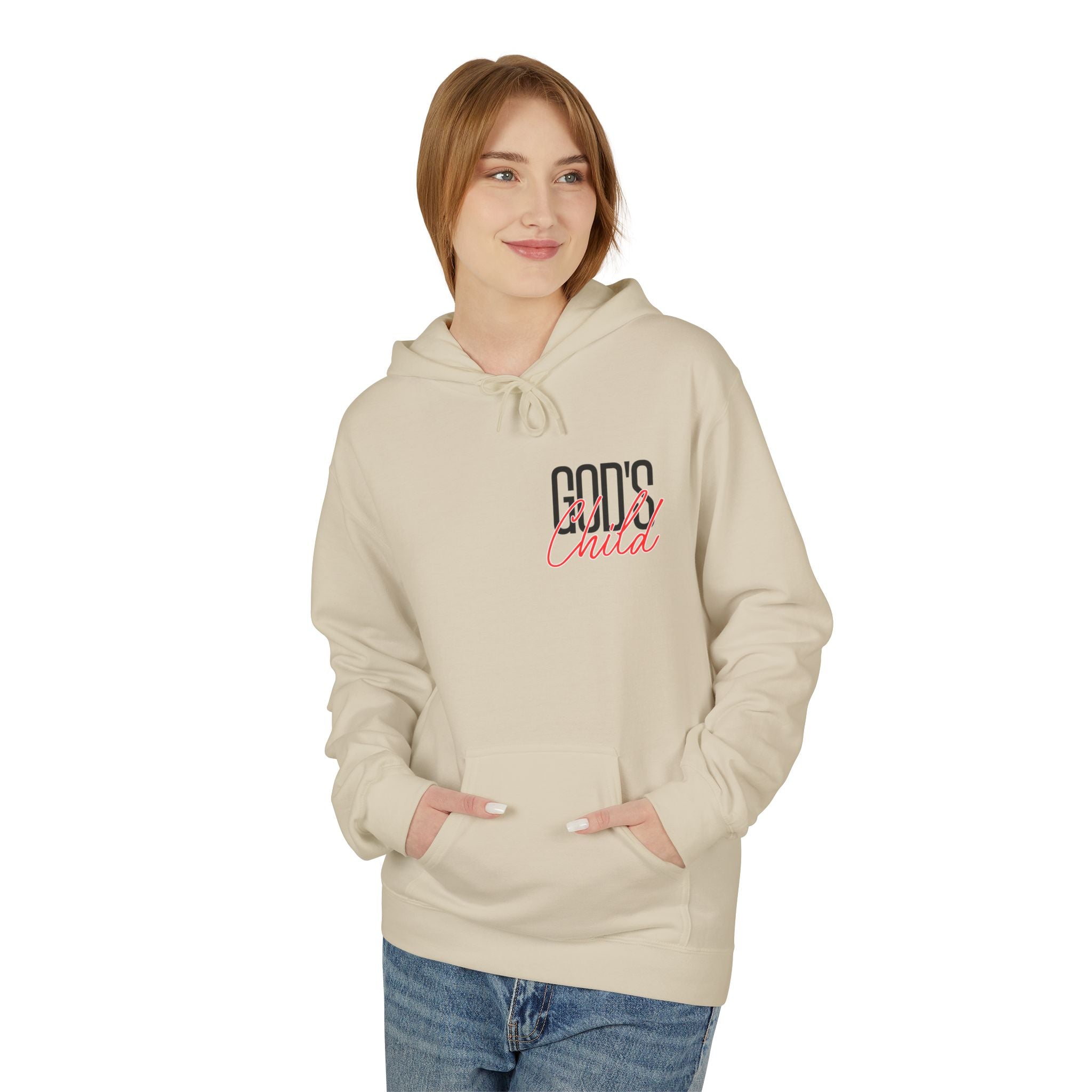 Christian "God's Child" Hoodie — Identity in Christ Graphic Pullover