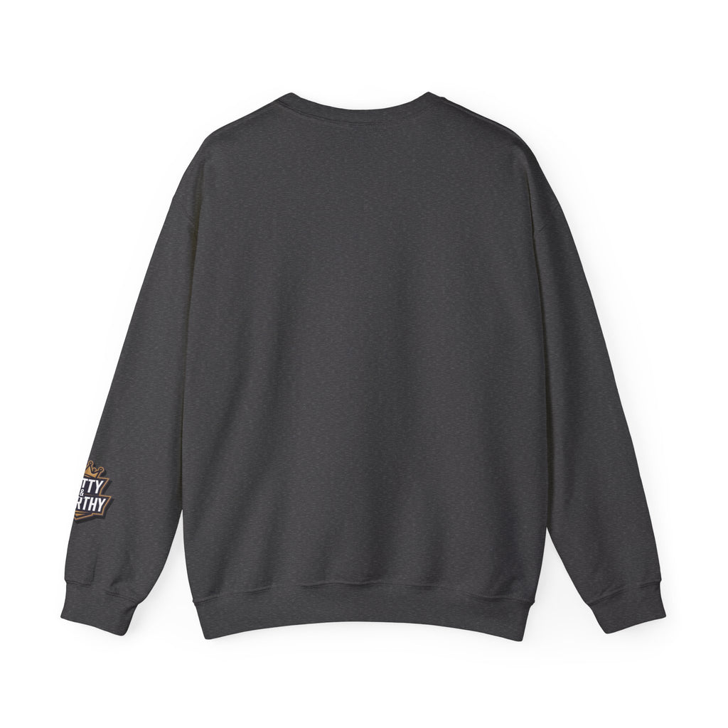 Blessed Crewneck Sweatshirt — Gold Script Cozy Pullover