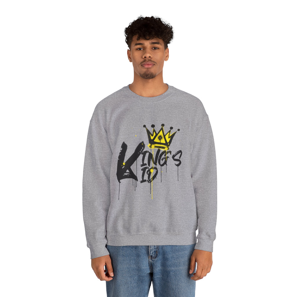 King's Kid Sweatshirt — Graffiti Crown Crewneck