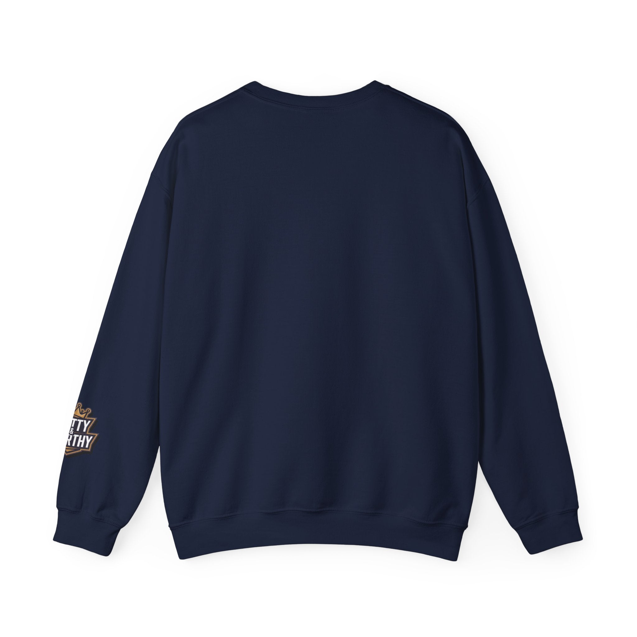 Blessed Crewneck Sweatshirt — Gold Script Cozy Pullover