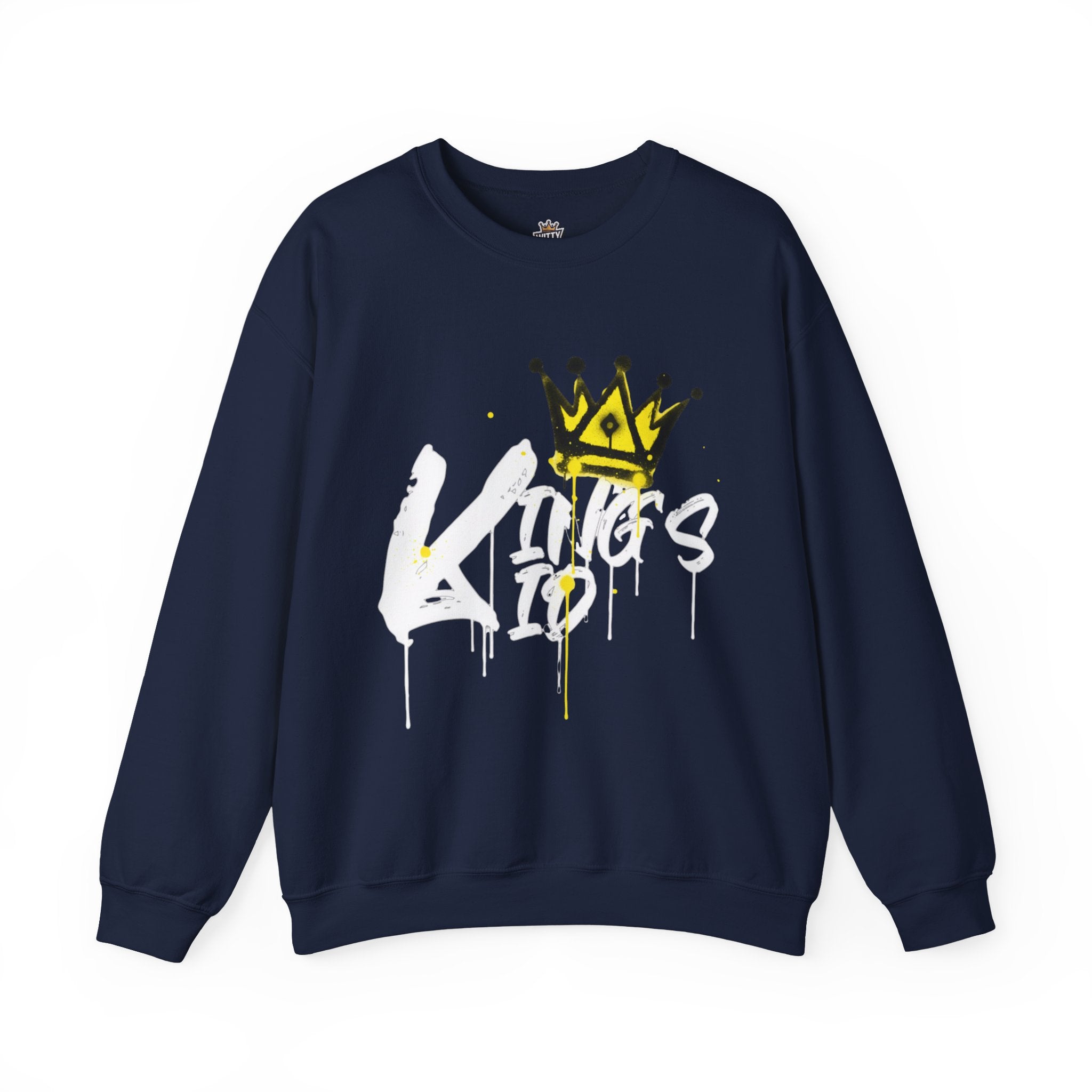 King's Kid Sweatshirt — Graffiti Crown Crewneck