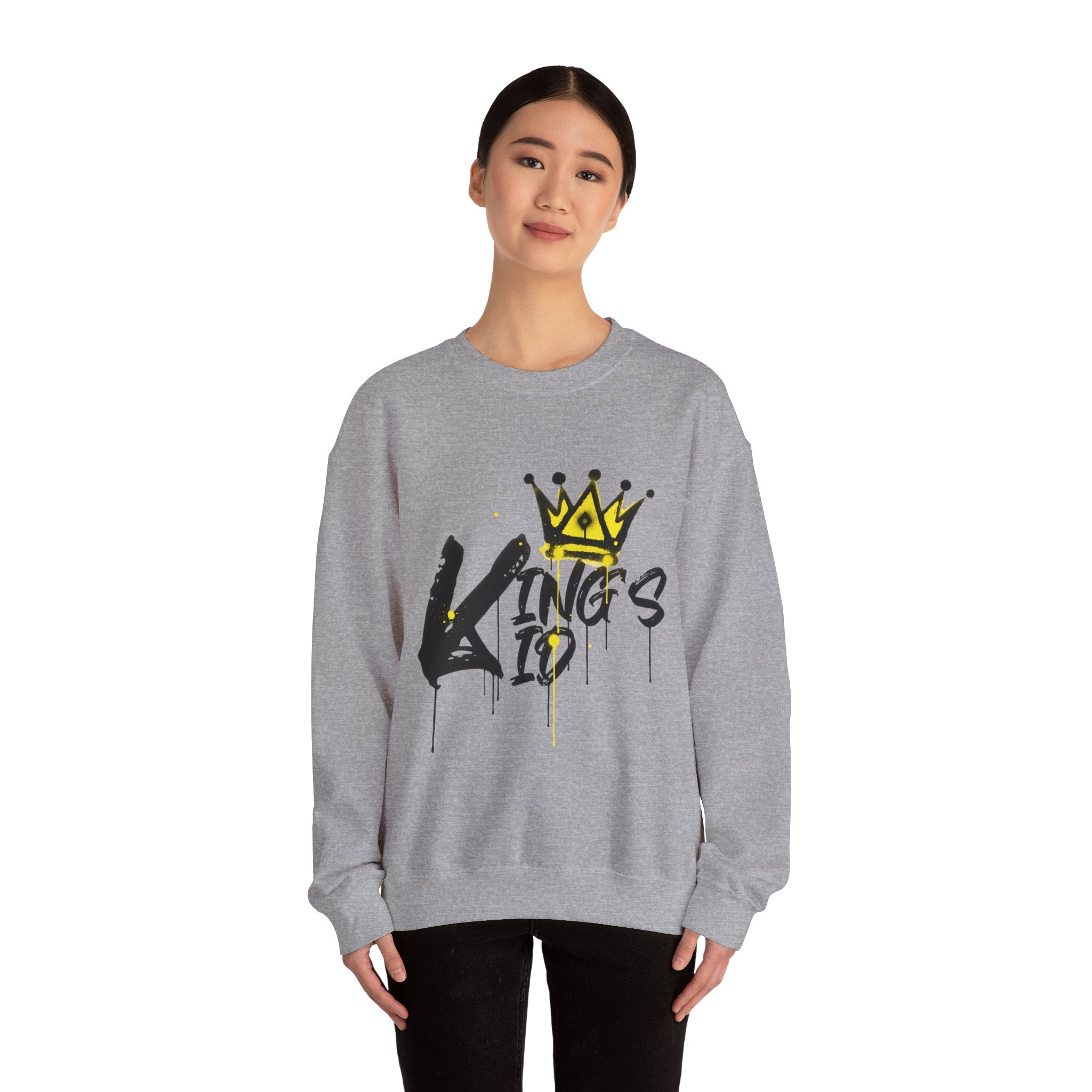 King's Kid Sweatshirt — Graffiti Crown Crewneck