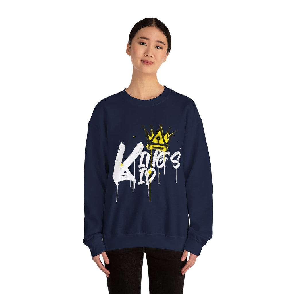 King's Kid Sweatshirt — Graffiti Crown Crewneck