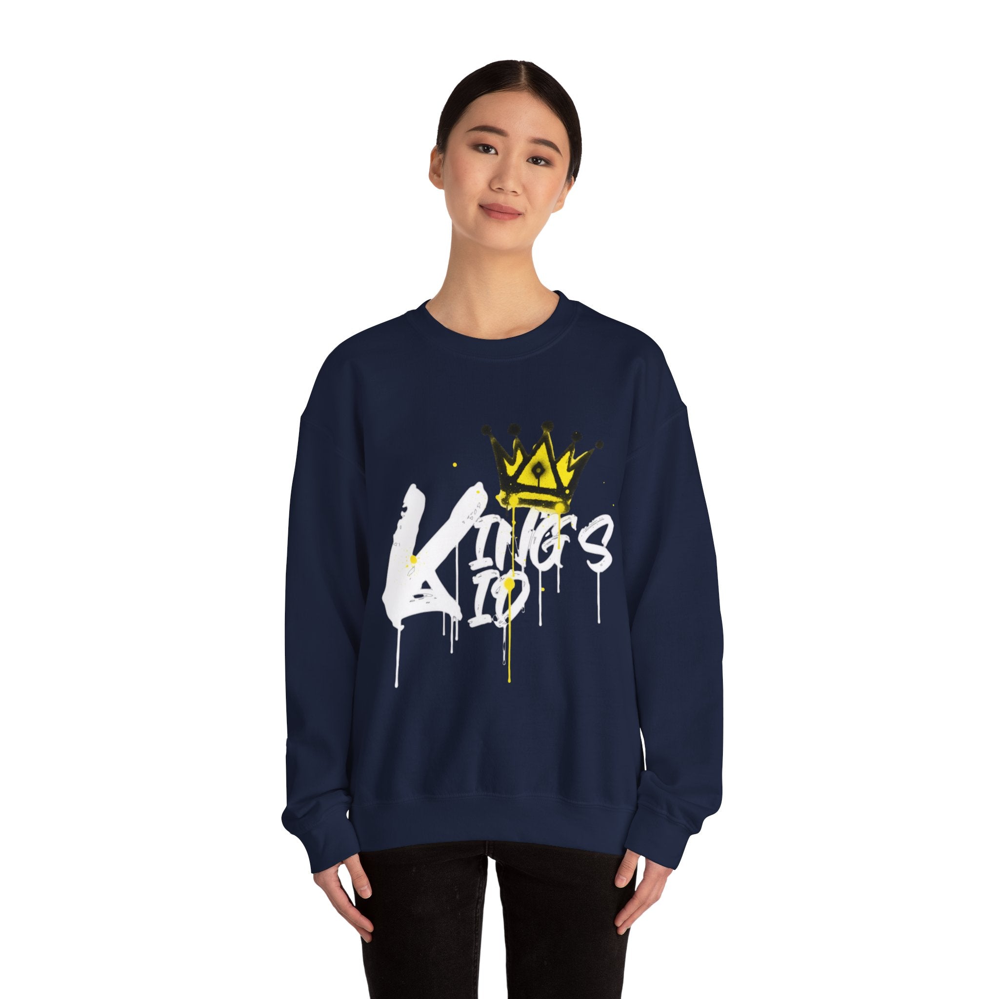 King's Kid Sweatshirt — Graffiti Crown Crewneck