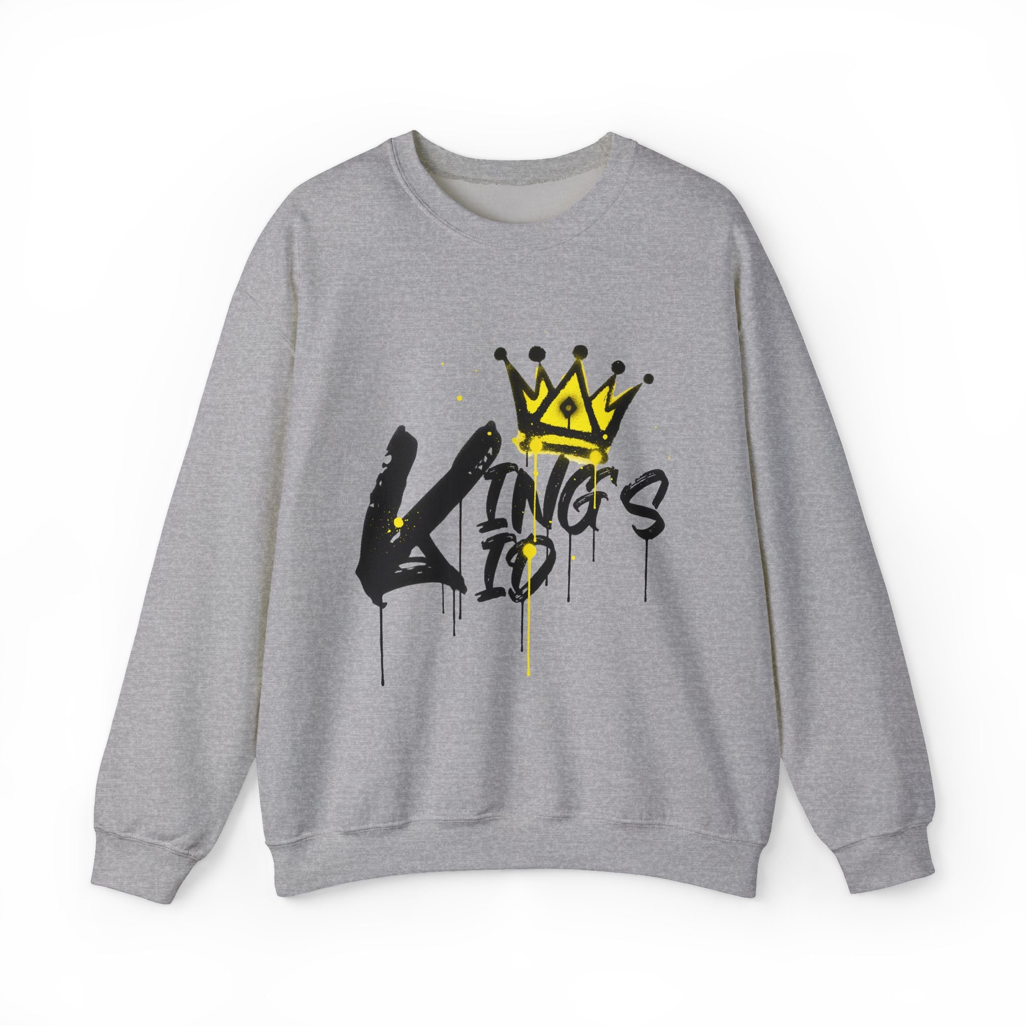 King's Kid Sweatshirt — Graffiti Crown Crewneck
