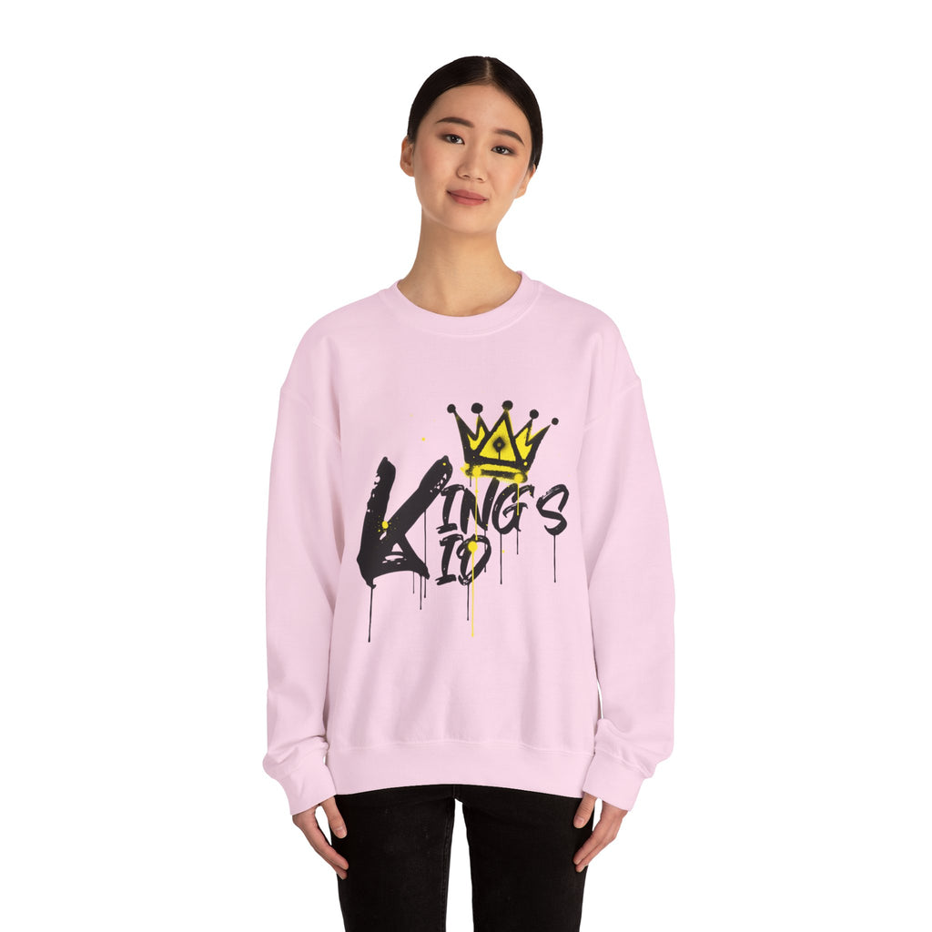 King's Kid Sweatshirt — Graffiti Crown Crewneck