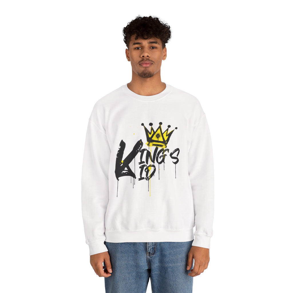 King's Kid Sweatshirt — Graffiti Crown Crewneck