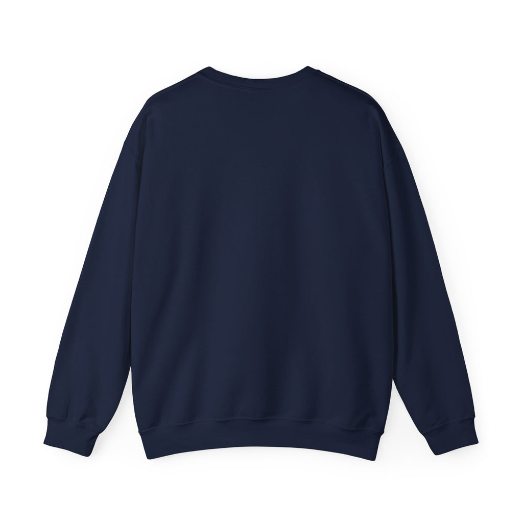 Crewneck Sweatshirt — "Saved" Faith-Based Affirmation Sweatshirt (Righteous • Redeemed • Loved)
