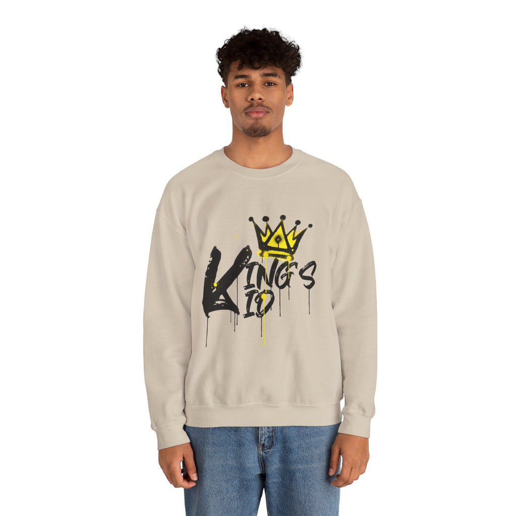 King's Kid Sweatshirt — Graffiti Crown Crewneck