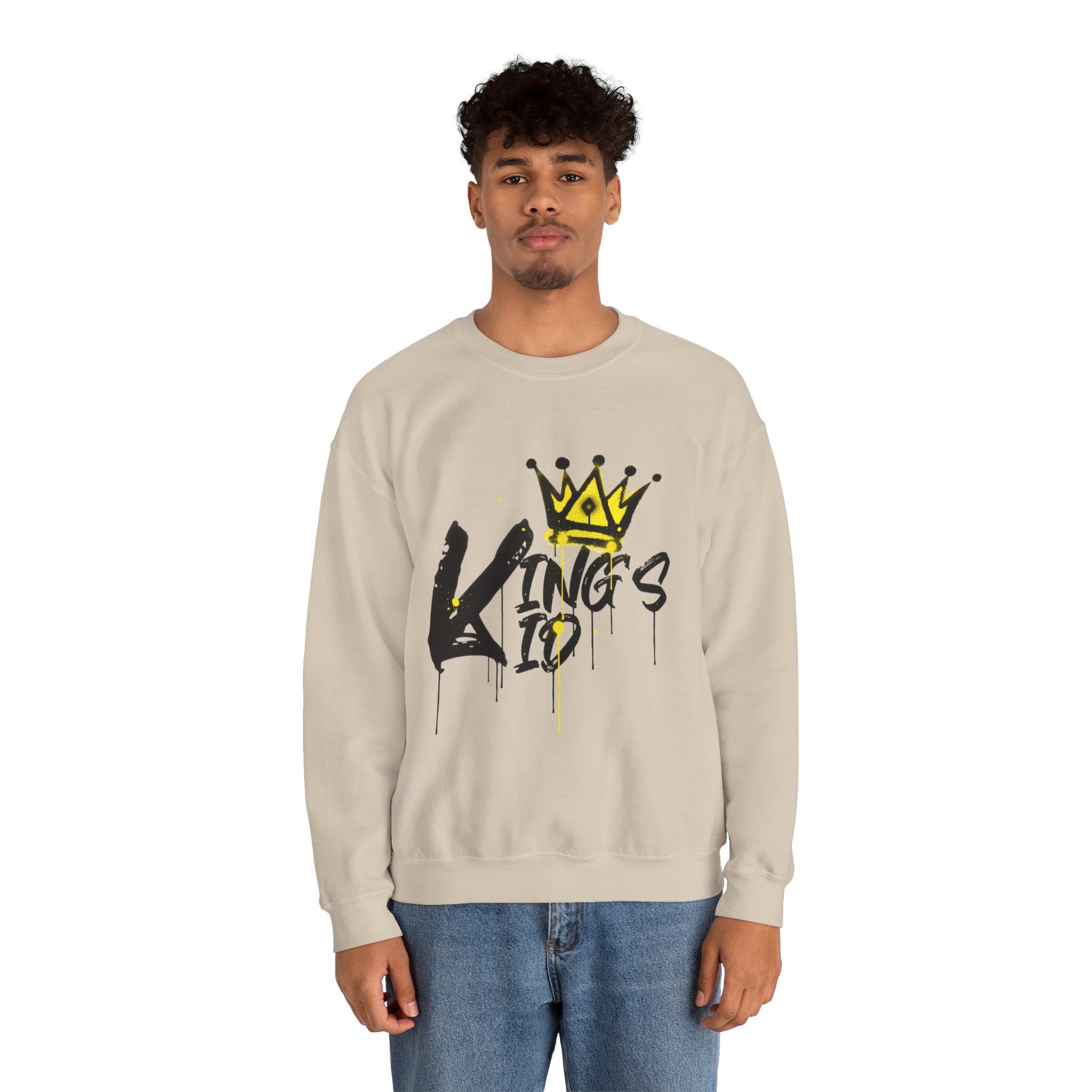 King's Kid Sweatshirt — Graffiti Crown Crewneck