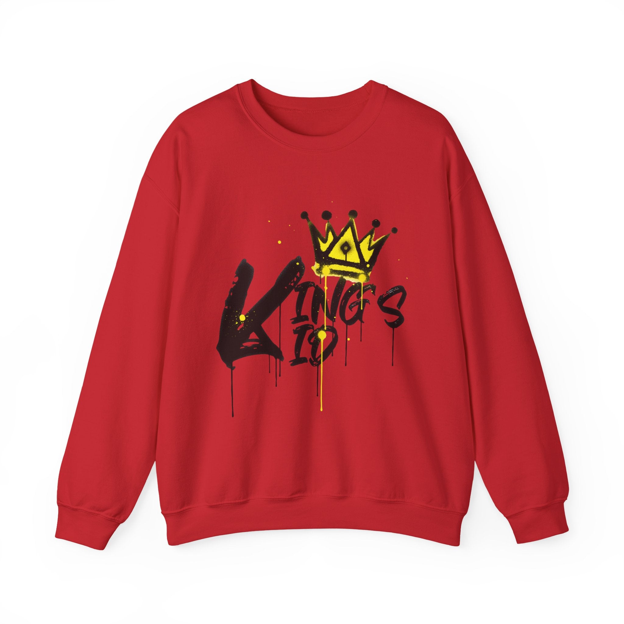 King's Kid Sweatshirt — Graffiti Crown Crewneck