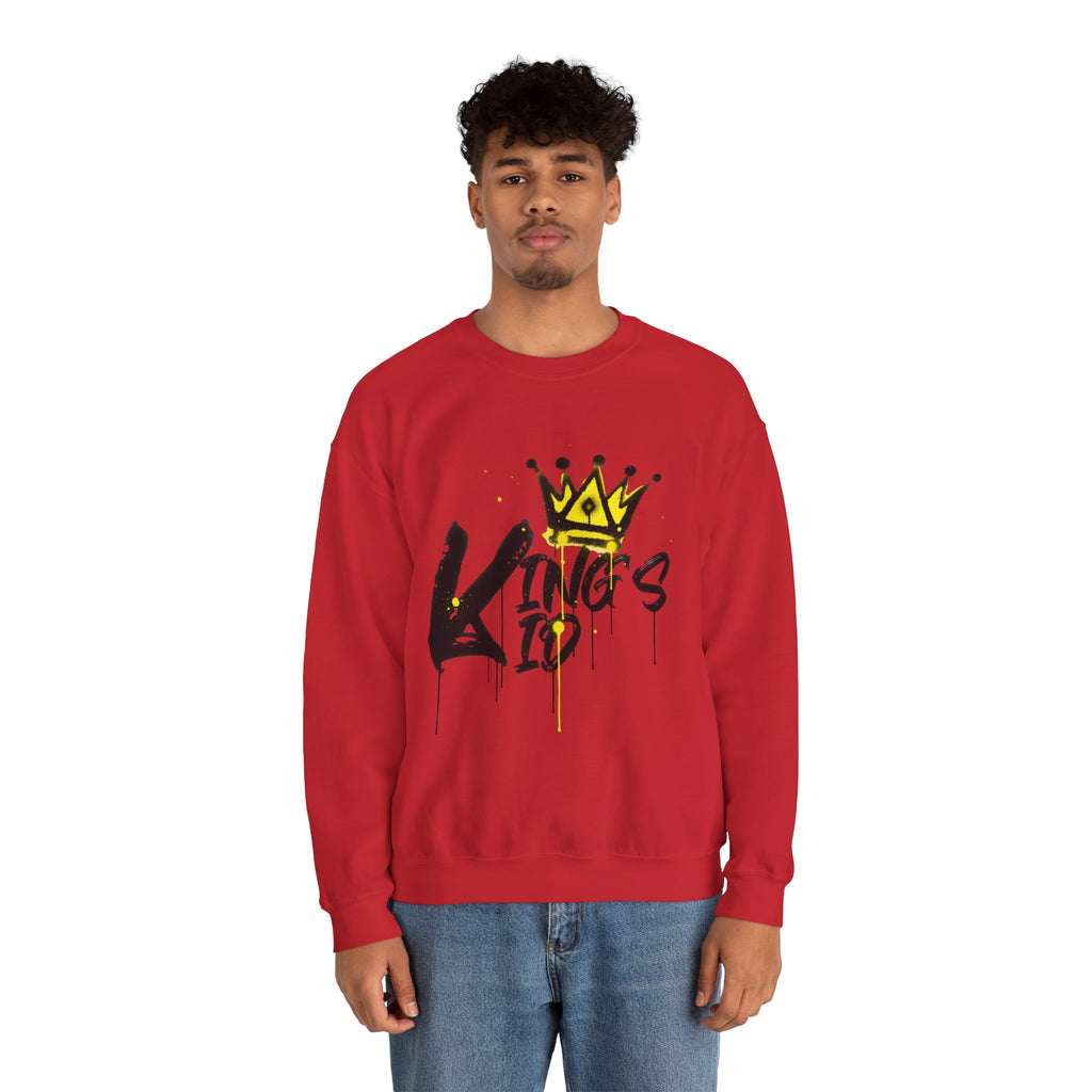 King's Kid Sweatshirt — Graffiti Crown Crewneck