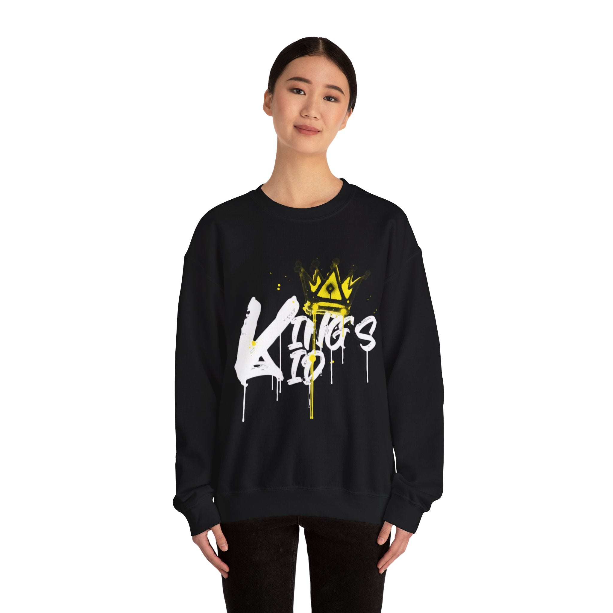 King's Kid Sweatshirt — Graffiti Crown Crewneck