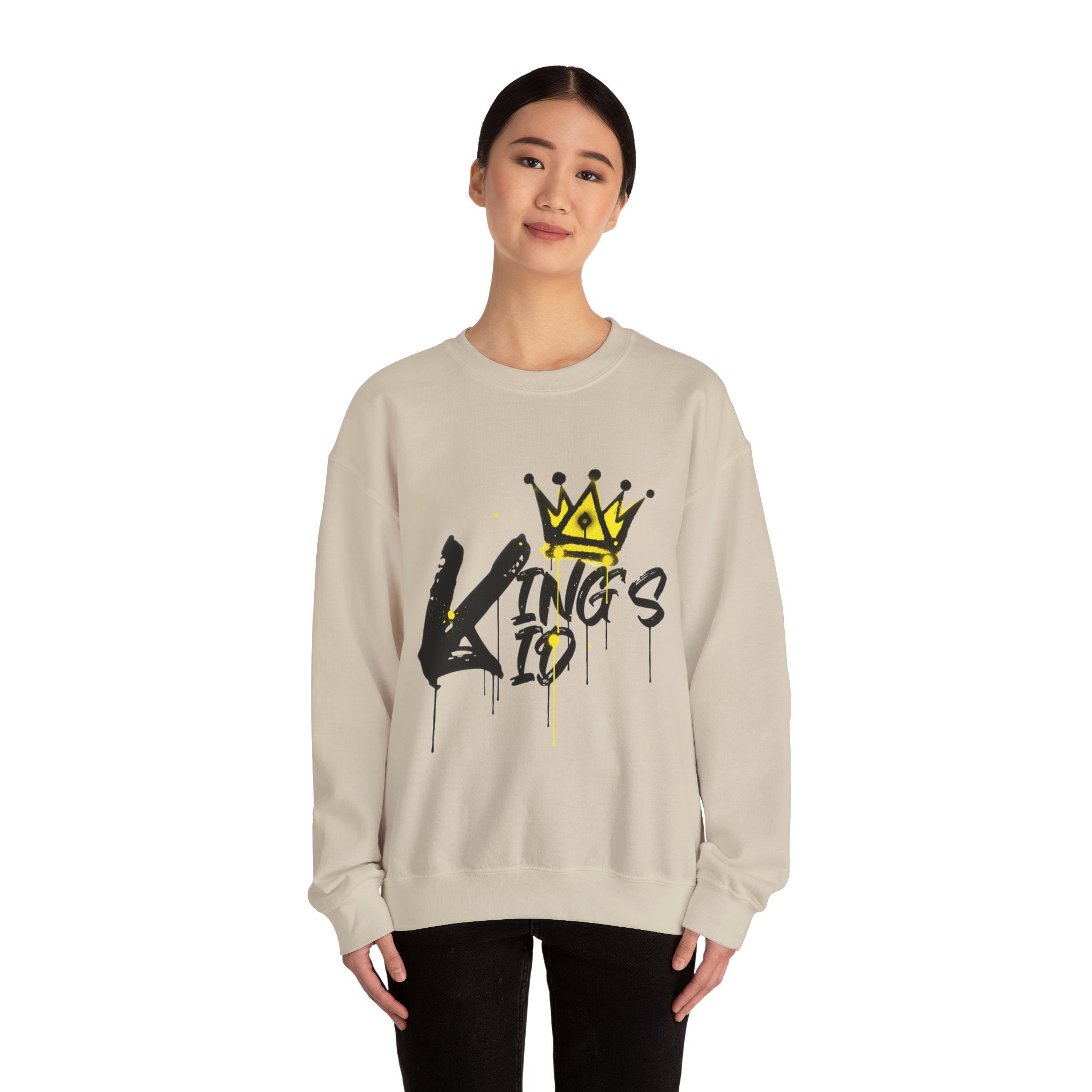 King's Kid Sweatshirt — Graffiti Crown Crewneck