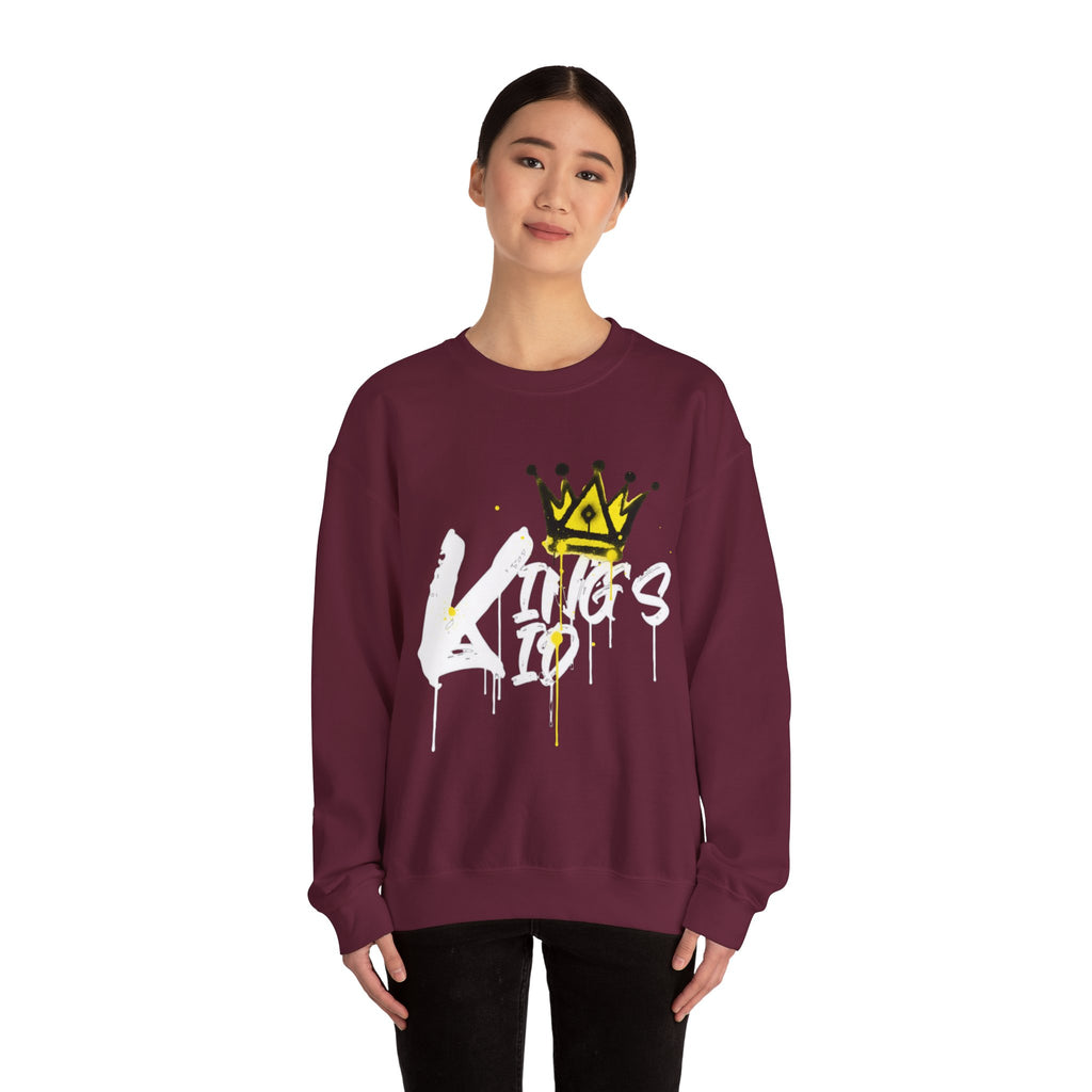 King's Kid Sweatshirt — Graffiti Crown Crewneck