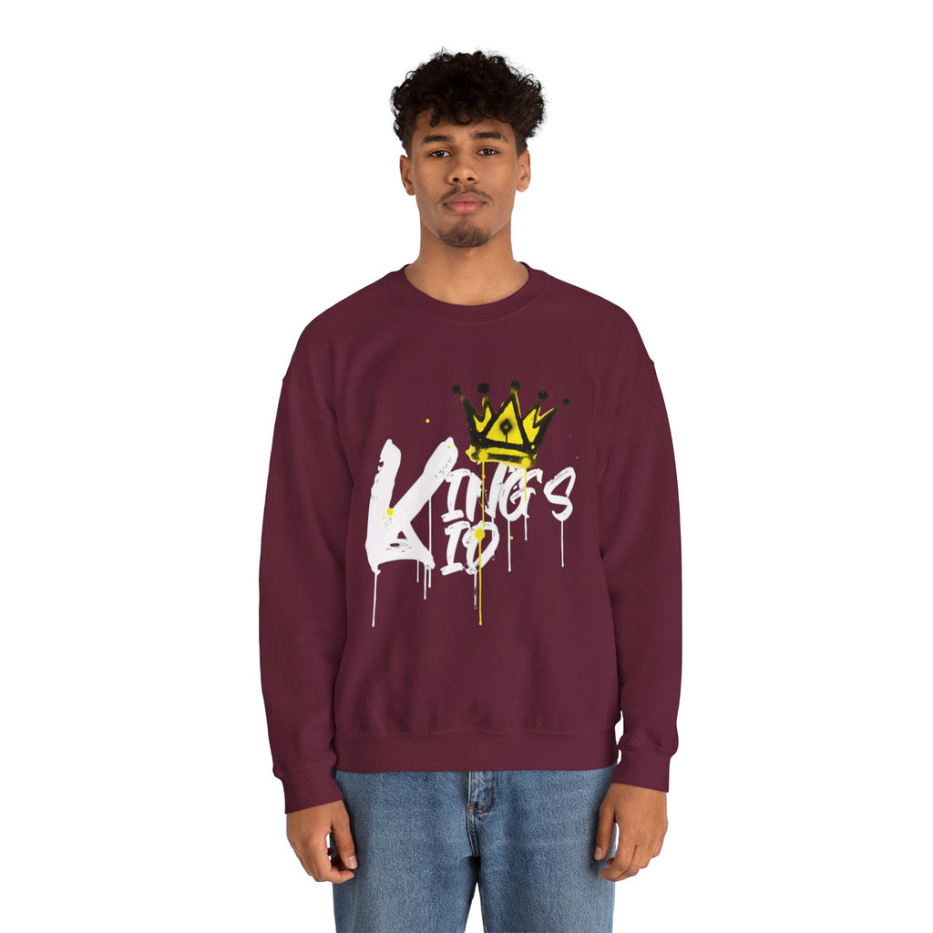 King's Kid Sweatshirt — Graffiti Crown Crewneck