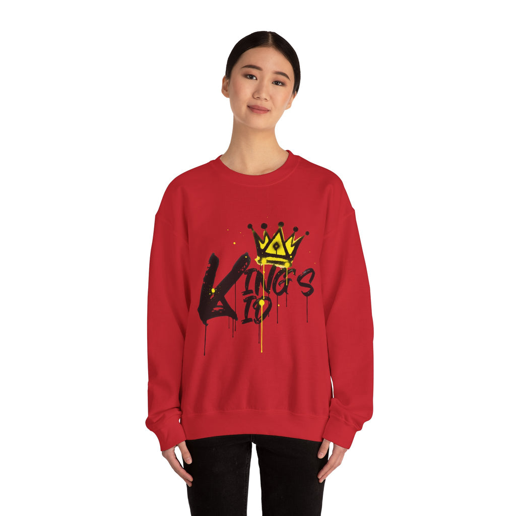 King's Kid Sweatshirt — Graffiti Crown Crewneck