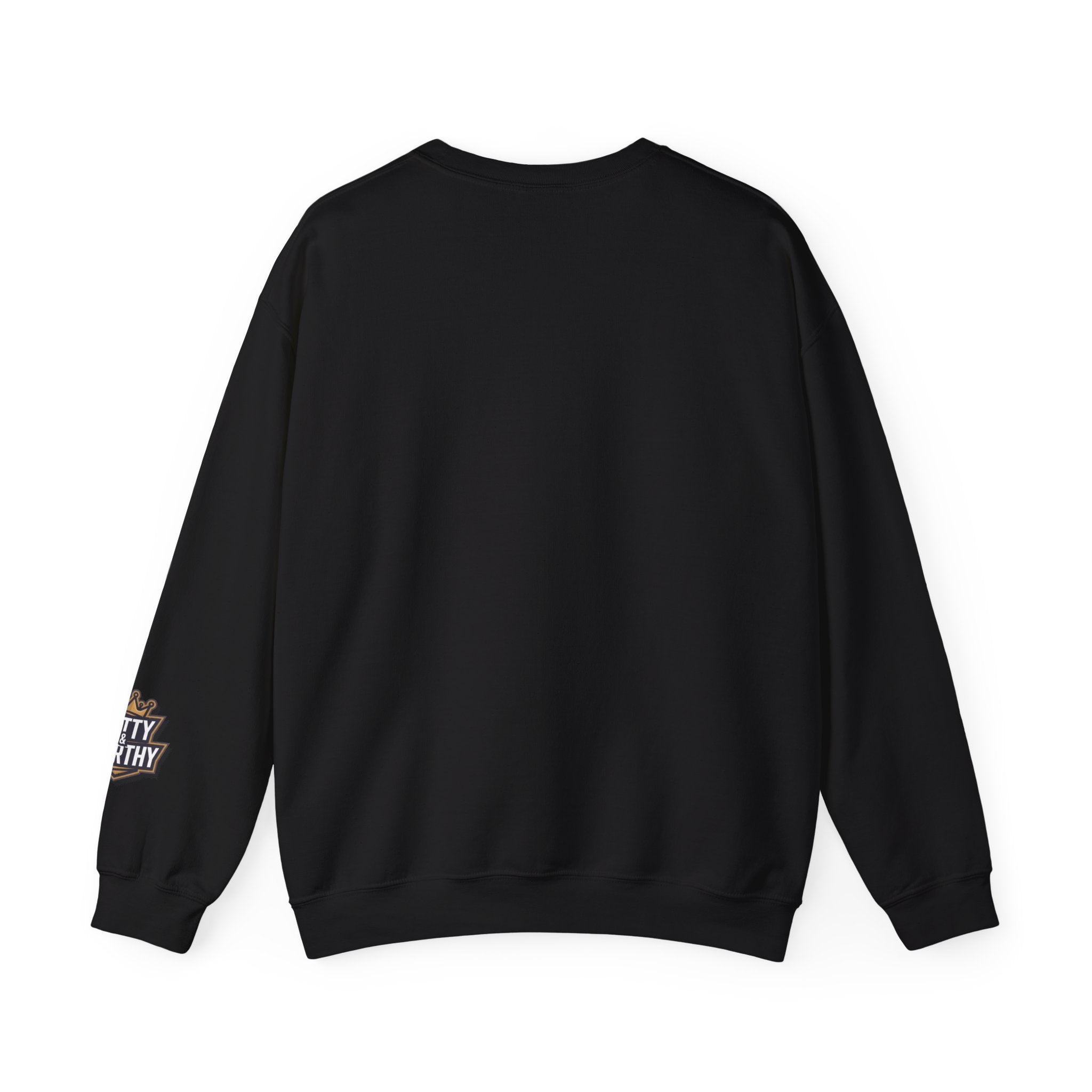 Blessed Crewneck Sweatshirt — Gold Script Cozy Pullover