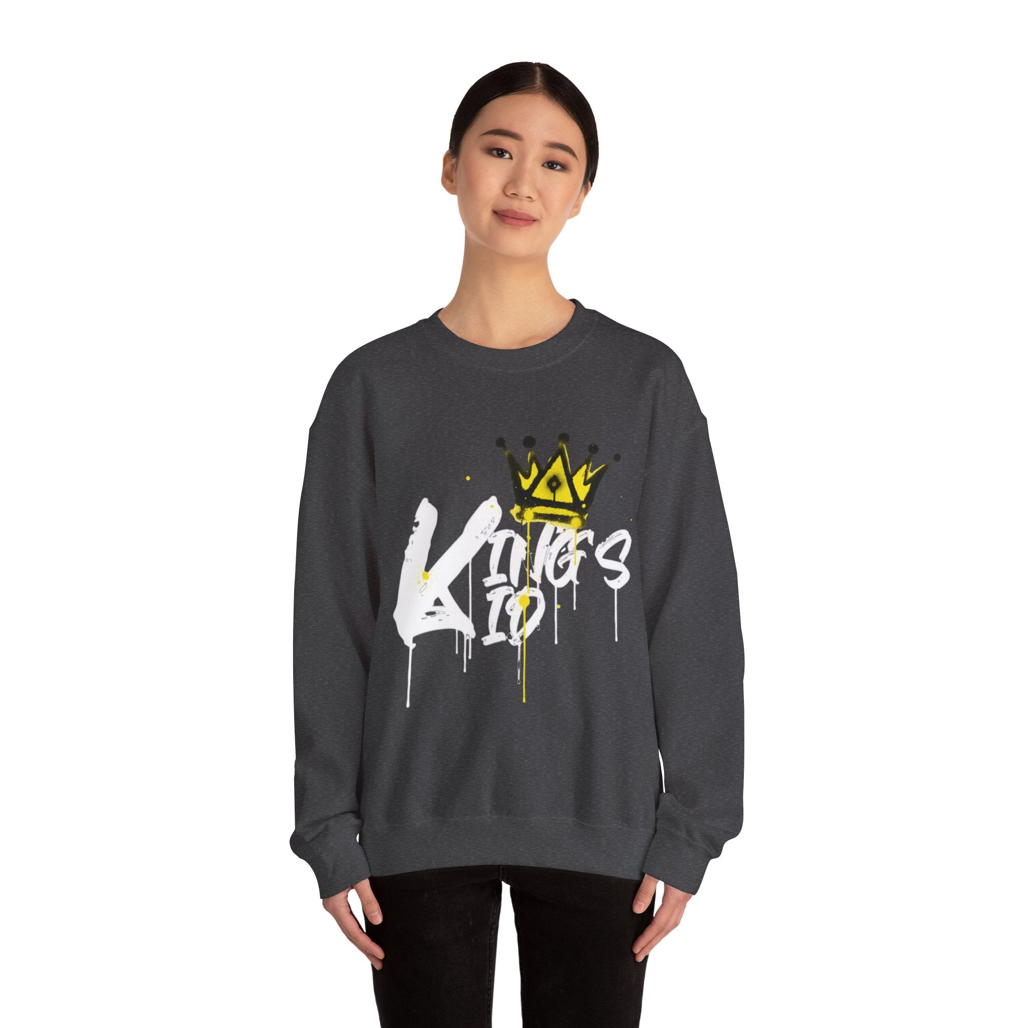 King's Kid Sweatshirt — Graffiti Crown Crewneck