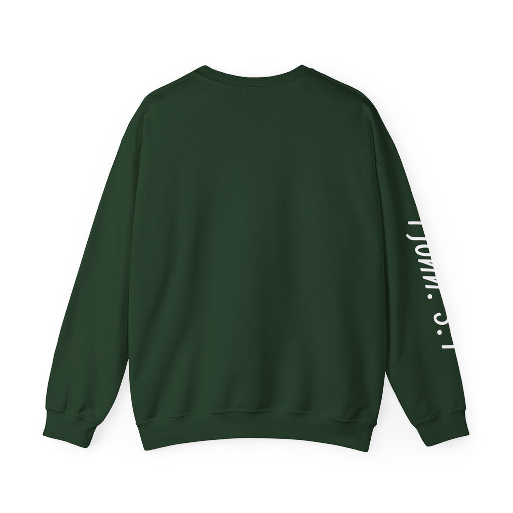 God's Wild Child Crewneck Sweatshirt — Christian Faith Graphic Pullover