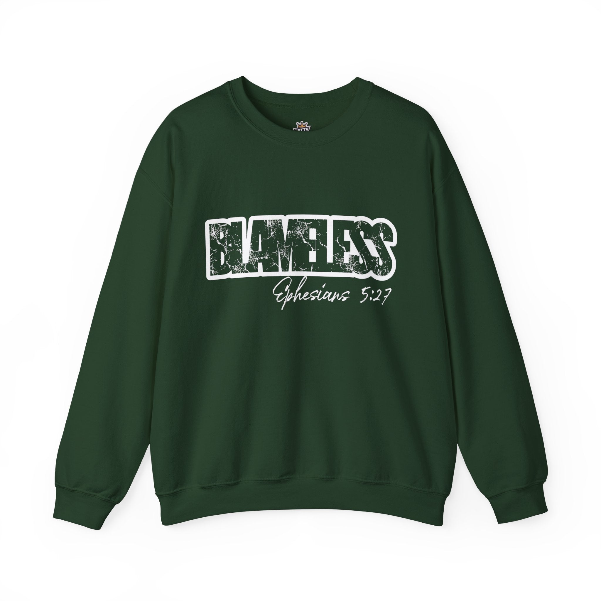 Blameless Crewneck Sweatshirt — Bold Graffiti Logo Pullover