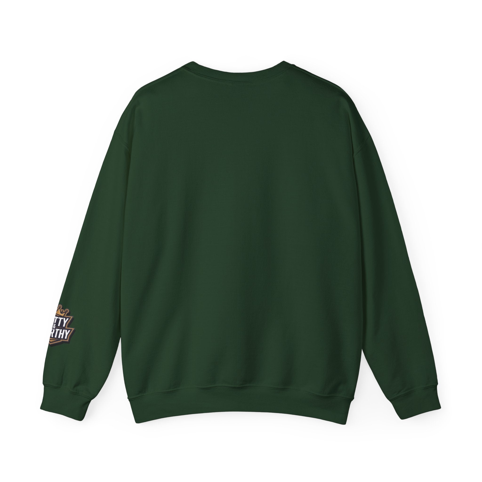 Blessed Crewneck Sweatshirt — Gold Script Cozy Pullover